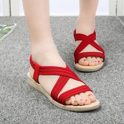 Sandals Women Comfort Summer Gladiator Style Flat..