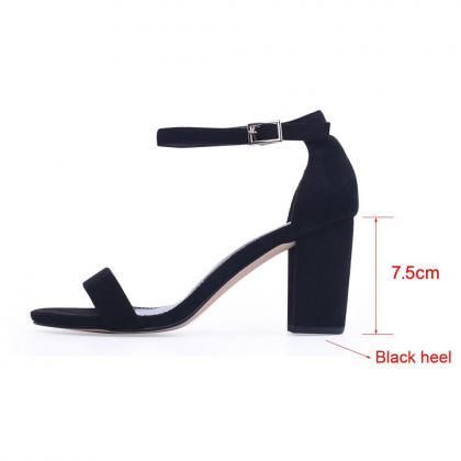 2018 Ankle Strap Heels Women Sandals Summer Shoes..