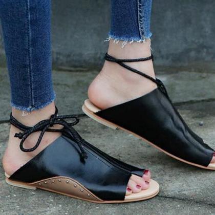 Summer Sandals Women Flats Ladies Shoes Woman..