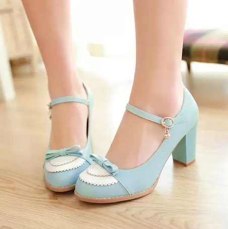 cute bow shoes